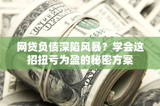 济南网贷负债深陷风暴？学会这招扭亏为盈的秘密方案