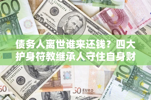 济南债务人离世谁来还钱？四大护身符教继承人守住自身财产